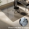 ZENOMIRRIS 46"x55"Chair Mat for Carpet - Heavy Duty Hard Floor