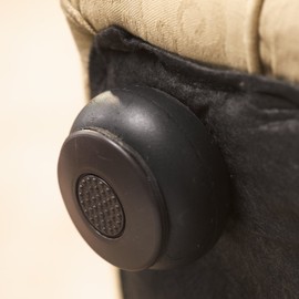 SoftTouch 4118395n Black Self-Stick Heavy Duty Non-Slip Surface Grip Pads-(4 Pieces), 1-1/2" Round, 1-1/2 Inch, 4 Count