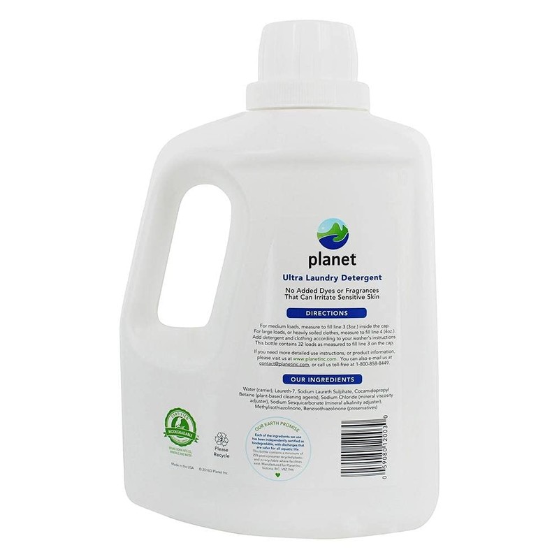 Planet Ultra Liquid Laundry Detergent, 100 oz