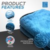 Microfibre Car Drying Towel Thick, Super Absorbent, Lint Free 40cm