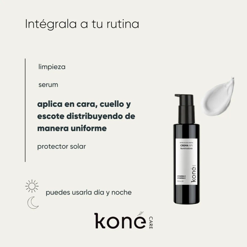 Koné Care Crema N°1 Iiuminadora Vitamina C Y E, 110