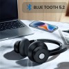 Wireless Trucker Bluetooth Headset Noise Cancelling Mic For Phones PC