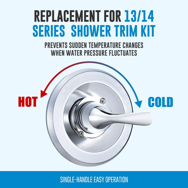 Replacement for Delta Classic 13 Series Single-Function Trim Kit, T13020