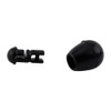 Alomejor 20 Pieces Quick Release Beads Black Fishing Line Holder