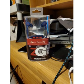 Malektronic Zero Gravity Wireless Earphones - Bolts Blue