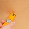 Safety Knife,5-1/2 in,Orange