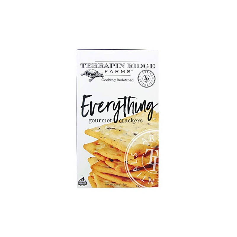Terrapin Ridge Farms Everything Gourmet Crackers – One 4 Ounce