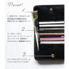 Giselle Women's Men's Bi-Fold Bifold Wallet, Mini Wallet, Thin, Cowhide