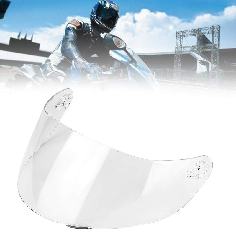 1 x Helmet Lens Visor, Motorcycle Wind Protection Helmet Lens
