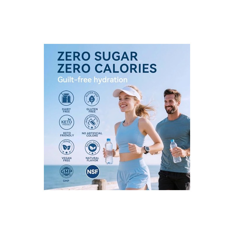 Electrolytes Powder Packets - Sugar Free & Zero Calorie Liquid