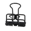 80Pcs Hollow Binder Clips 0.7in Sturdy Metal Hollow Out Strong