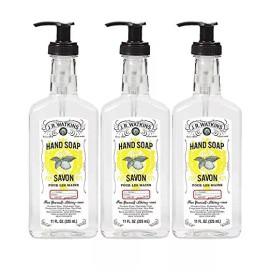 J.r. Watkins J. R. Watkins Jabón De Manos, Gel, 11 De Fl Oz, Limón (3 Pac