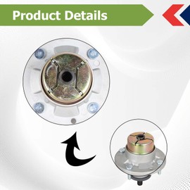 Autoparts Deck Spindle Replacement for John Deere X350 X330 X370 X354 Z Trak Z525E Z335E Z345R Z375R Z540M S240 AM144608