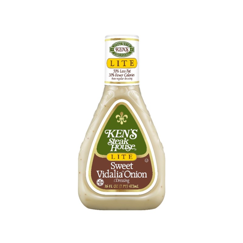 Ken's Steak House Lite Sweet Vidalia Onion Dressing,16 Fl OZ