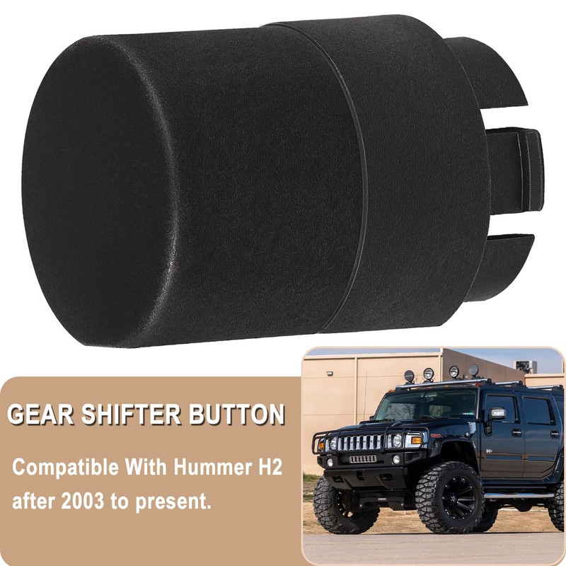 Hihitomorrow H2 Transmission Shifter Button Compatible with 2003+ Hummer H2,