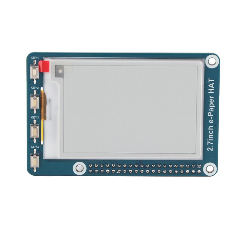 2.7inch EPaper HAT EInk Module 2color Display Board for Raspberry