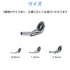 YFFSFDC Top Guides 15pcs Rod Guide Stainless Steel Fishing Rod