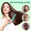Rat Tail Comb Parting Comb：2Pcs Rat Tail Combs for Women，Fine