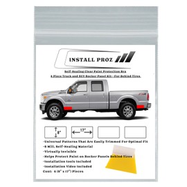 Install Proz Clear Paint Protection Film-4 Piece Rocker Panel Kit