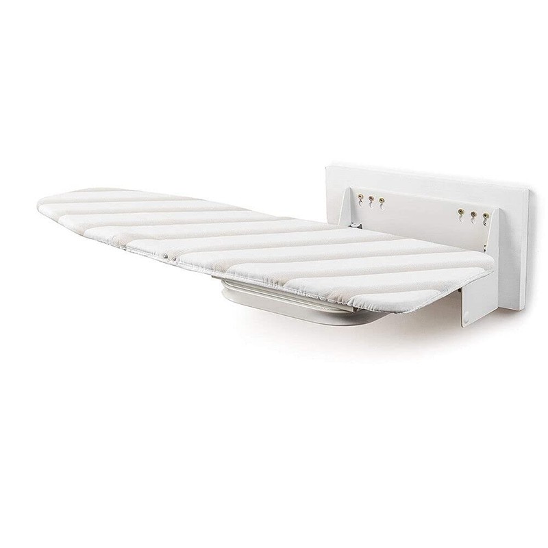 180°Rotation Wall-Mounted Ironing Board Foldable Clothes Ironing Table Pull-Out Stow