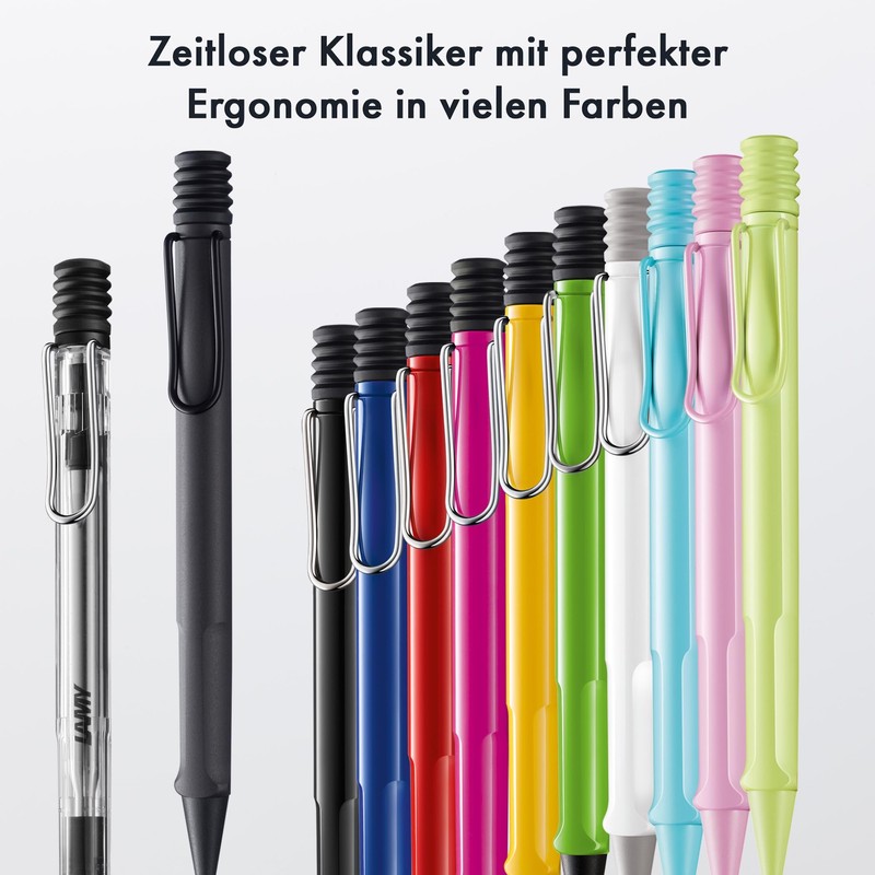 Lamy Safari Lightrose Ballpoint Pen - Timeless Classic Ballpoint Pen