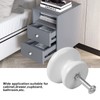 Changrongsheng Pack of 8 White Drawer Knobs, 33 x 25
