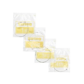 Imelod Cello String Full Set (A-D-G-C) Universal Steel Core Nickel Chrome Winding with Nickel Plated Ball Ends for 4/4 3/4 1/2 1/4 Cellos