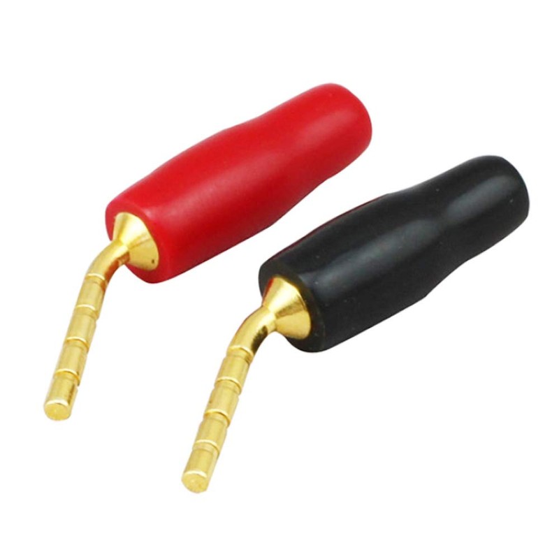Greluma 12pcs 2mm Banana Plug Pin Screw 2mm Gold Plated