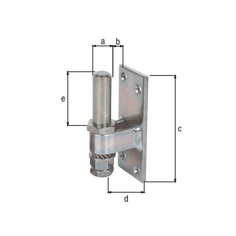 Gah-Alberts 311148 Bracket to be Screwed On Bolt Diameter 16