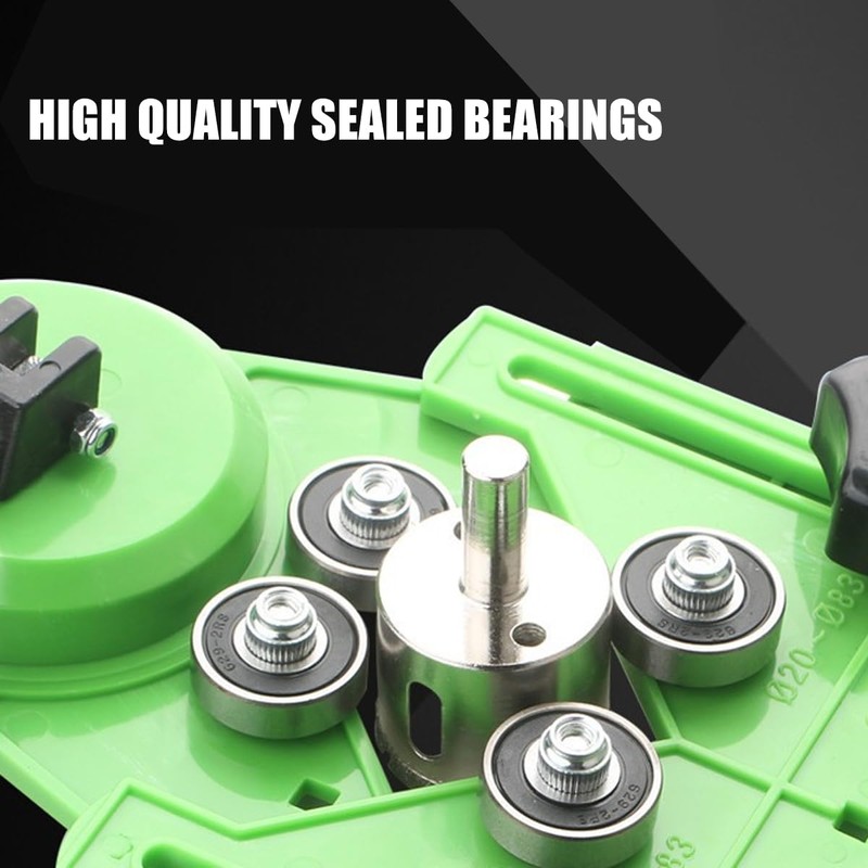 AIMALL 4-83MM Adjustable Diamond Drill Bit Guide with Suction Cups