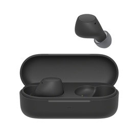 Sony WF-C510 Truly Wireless Kopfhörer - Kleine, leichte Bluetooth In-Ear-Kopfhörer mit Multipoint-Connection, Ambient Sound, IPX4 Rating, Spotify Tap, Quick Charge, 22 HR Akku, iOS & Android - Schwarz
