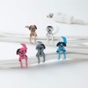 Orband Qutto GFT-QIN-01 Rubber Band, Dog, Pink, White/Milk Tea, 3