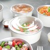 Restaurantware LIDS ONLY: Foil Lux Lids For 37 And 42