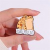 5Pcs Cute Animal Brooches Pin Toad Otters Turtle Wolf Dog