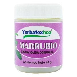 Pomada De Marrubio Crema Sólida Corporal Frasco De 40g Mentol