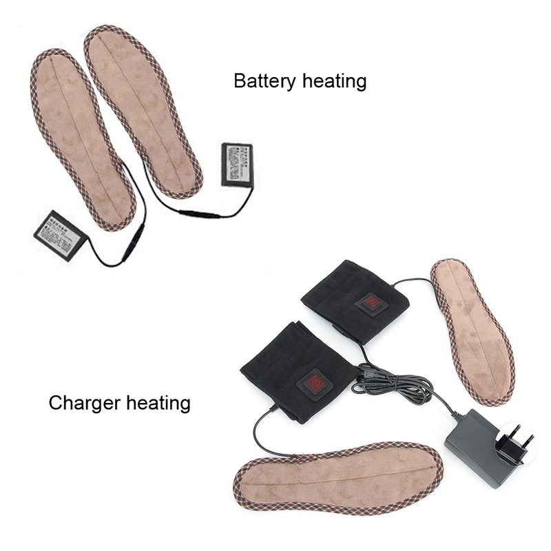 Winter Electric Heating Insoles Foot Warming Pad Mat Heating Insoles
