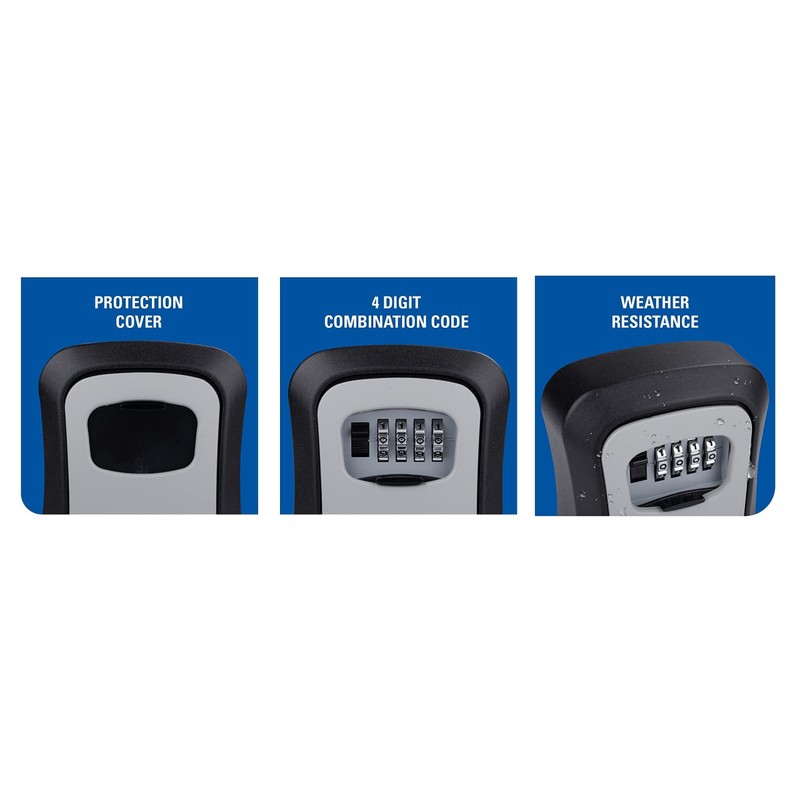 Kinzo Key Safe - with Combination Lock - 4 Digit
