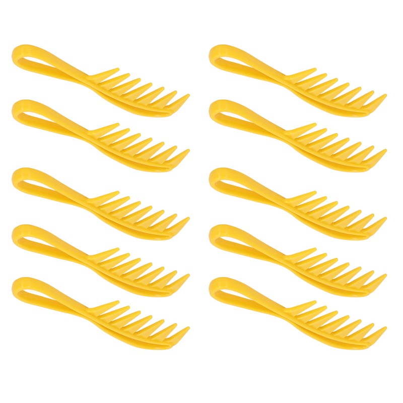 10pcs Wide Tooth Comb Large Texture Combs Wide Tooth Curl