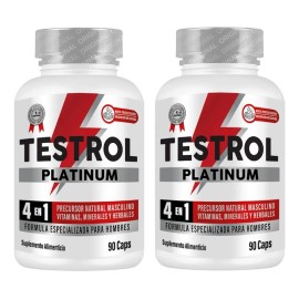Suplemento En Cpsula Testrol Platinum Hmb , Zma De Testrol Platinum 4 En 1 X 120g                                                                     