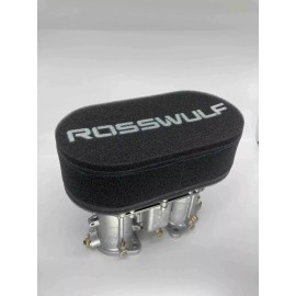 RossWulf Foam Carb Sock Air Filter Double Trumpet Weber 48 IDA