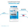 Creatina Blu-e Monohidratada 1k 200 Servicios Sabor Mango