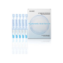 Hyaluronic Acid Facial Serum, 5 x 1.2 ml Vials, Single-Use Moisturising Serum