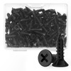 Wood Screws 1/2 Inch, FIXLINK Premium Flat Head Phillips Black