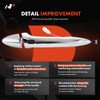 A-Premium Rear Driver and Passenger Side Exterior Door Handle Compatible