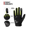 Motorcycle Gloves Breathable Motorcycle Gloves Leather Full Finger Knuckle Protection