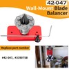 42-047 Blade Balancer, Magnetic Wall Mount Lawn Mower Blades Balancer,