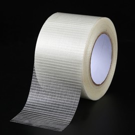 CATELL 20M/66FT RV Awning Repair Tape, Tent Repair Tape Tenacious Tape Fiberglass Reinforced Tape Clear Duct Tape Heavy Duty Tape for Waterproof Repair Tape for Boat Covers for Canopy