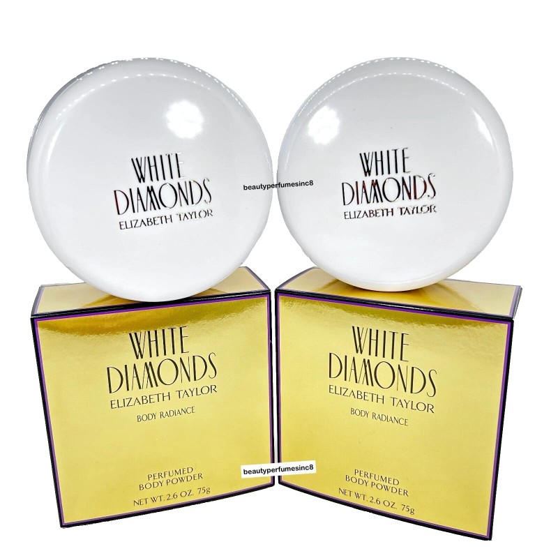 Polvo corporal perfumado para mujer WHITE DIAMONDS Elizabeth Taylor, 2,6