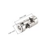 sourcing map 2 PCS 4mm to 5mm Rotatable Universal Steering