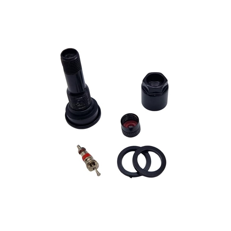 NAAA Metal Valves Black I Steel Valves I Universal Rim